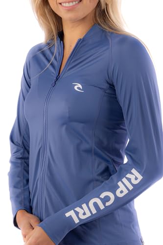 Rip Curl Women's Long Sleeve Zip-up Rashguard with UPF 50+ Sun Protection-Quick Dry, Moisture-Wicking Swim Shirt2