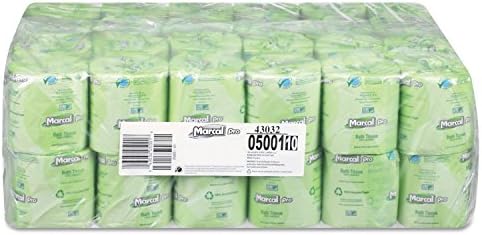 Marcal PRO MAC 5001 2-Ply Septic Safe 100 Percent Recycled Bath Tissue - White (48/Carton) image 2