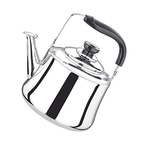 Cabilock Tetera Silbante Tetera de Acero Inoxidable Hervidor de Agua Caliente de Hervidor Rápido para Cocina Casera de…