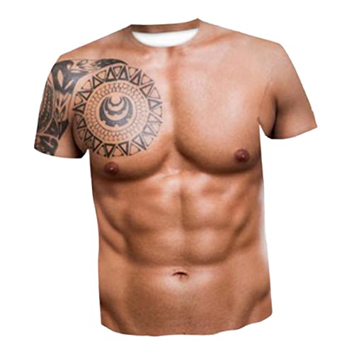 T-shirt muscle neck Halloween homme fini les costumes inconfortables et amples