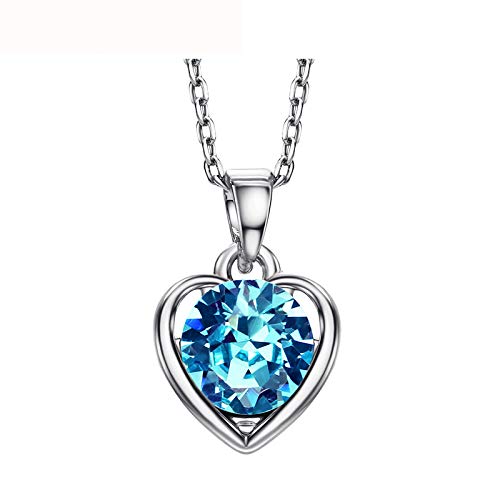 Colliers de boucles cœur bleu cadeau idéal femme et ado pour sublimer un style