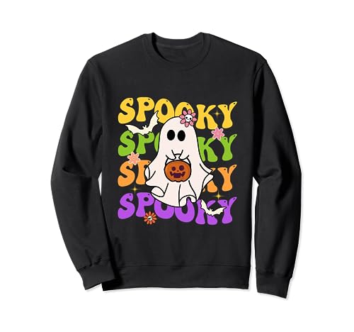 Disfraz de fantasma de Halloween, camisa de Halloween para niños Sudadera