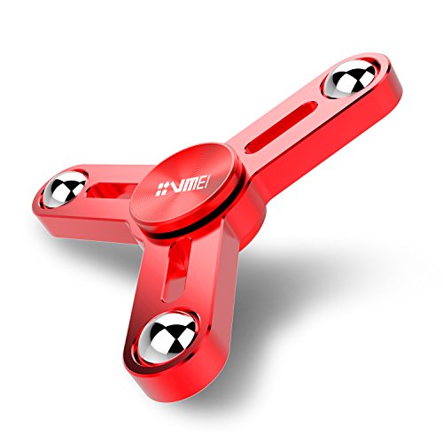 Figit Spinner - Hand Toy For Relieving Boredom ADHD Anxiety By VMEI (Red Plus)