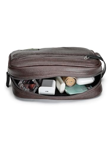 Image of ASIAN Premium Brown Textured Sling Pouch | Compact, Stylish & Travel-Ready Bag for Women and Girls
