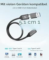 ORICO Extreme Portable SSD 256GB mit 2 in 1 USB C Kabel – Ansicht 6
