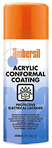 Image of Pack Of 3 Ambersil 400ml Acrylic Conformal Coating Anti Corosion for PCB's 30235