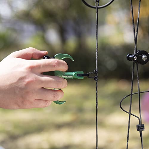 Archery Release Aid Device 360° Rotatable Thumb Release,Archery Release Aid Device 360° Rotatable Thumb Release,Fastening Screws (Improved) #TOP6