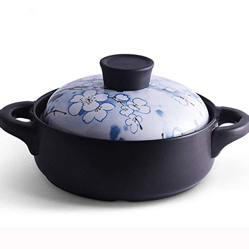 Cocotte en terre cuite céramique 2.5 L : ustensile de cuisson haute température