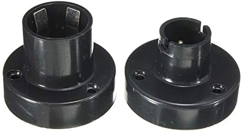 Lamp Bases Lampholder E27/B22 Lamp Base Socket Cap Light Bulb Aging Test Lamp Holder Surface Fixture 110-240V - (Color: B22)