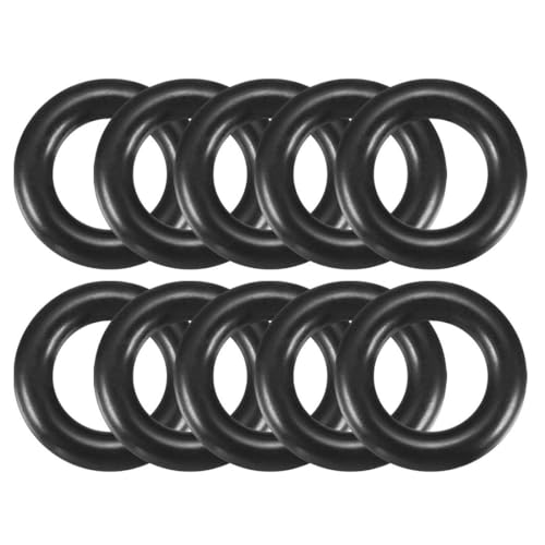 Image of TA-VIGOR 10Pcs Nitrile Rubber O-Rings, 14mm OD 8mm ID 3mm Width Rubber Washers Spacer O-Rings Gasket kit, Metric Sealing Gasket for Hose, Faucet, Automotive, Plumbing