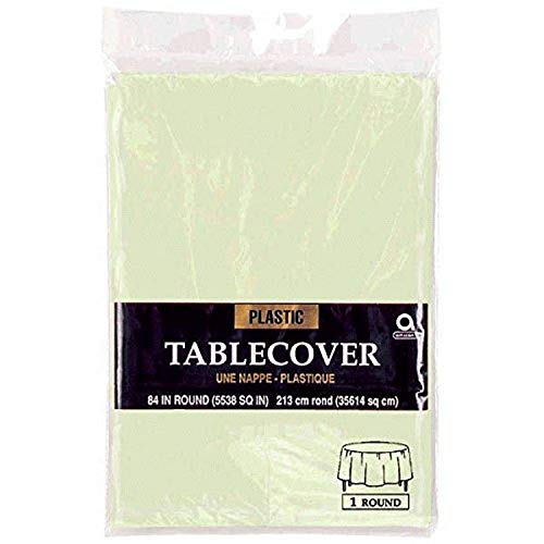 Sets de table en papier vert feuille Amscan 77018.115 faciles à jeter