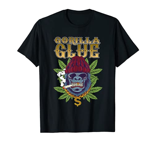 Gorillas Glue Strain Marijuana Glue Hybrid T-Shirt