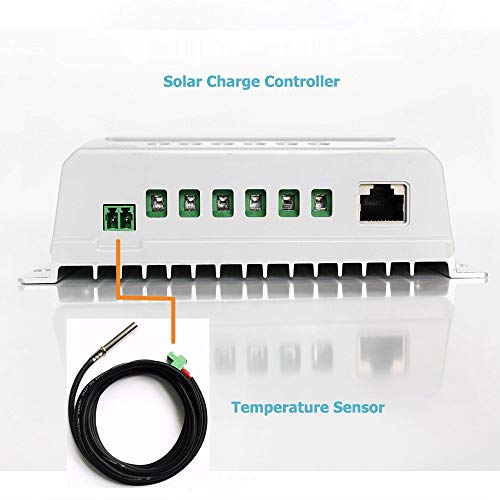 Epever Temperatursensor-Kabel passend für MPPT Solarladeregler mit 3,81/2P-Stecker (RTS300R47K3.81A)