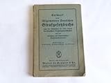  Entwurf eines Allgemeinen Deutschen Strafgesetzbuchs nach den Beschlüssen der ersten Lesung des Deutschen Reichstagsausschusses und den Deutschen und Österreichischen Strafrechtskonferenzen. Ergänzung zu Kohlrausch, Strafgesetzbuch