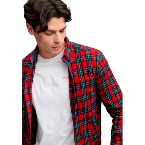 Chemise coton manches longues Superdry Lumberjack - vue 6