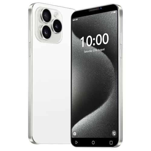 McMgc 3G Teléfono Barato, Pantalla IPS de 5.0 Pulgadas, 16GB ROM 128GB Ampliable, Android 9.0, Dual SIM, Doble Cámara (DP30 -White)