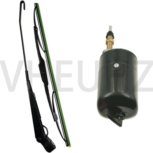 VHEUHZ Scheibenwischermotor 12V Armwischermotor Windschutzscheibenwischer 105° für Traktoren Traktor Boot Universaltyp