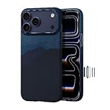 pitaka for iPhone 17 Pro Max Case 6.9' with Camera Control Button, Compatible with MagSafe, Ultra-Slim Case with Caseless Touch Feeling, 1500D Aramid Fiber Woven, Over The Horizon