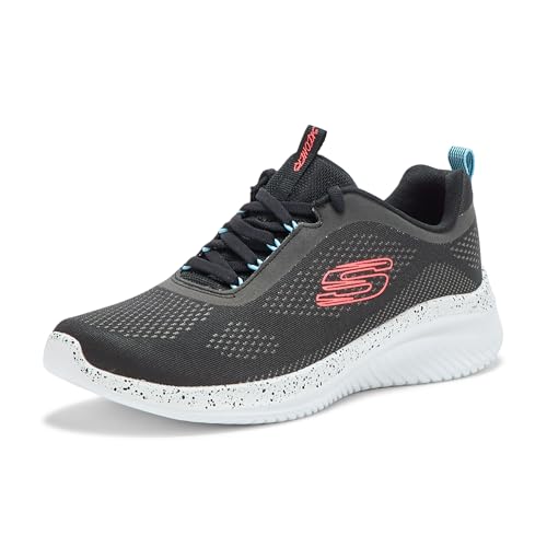 Skechers Sport Women's New Horizon Fashion Sneaker,Black,8 M US