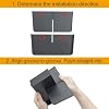 PIMCAR 2-Piece Center Console Organizer & Armrest Divider Set for 2023-2026 Honda Pilot, 2024-2026 Honda Passport/Ridgeline, Custom Fit Durable ABS Plastic Storage Tray