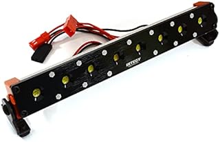 Integy RC Model C25204ORANGE Billet Machined T5 Realistic Roof Top Spot White LED (8) Light Set