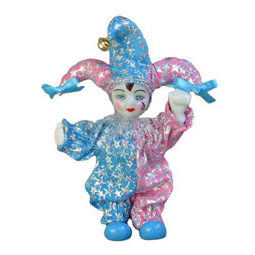 Kalttoy Muñecas Porcelana Triangel 7.87 'Figuras Muñecas Harlequin Modelo En Ropa Figuras Triángel Dulce Modelo Regalo Mujeres Hombres