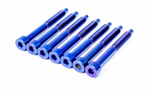 FU-Tone Titanium String Lock Screw Set(7) Blue/�t���C�h���[�Y/�`�^�������b�N�X�N�����[/�g�������p�[�c