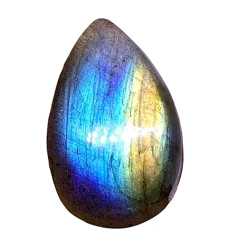 Cabochon en labradorite naturelle 22x13mm pour création de bijoux DIY