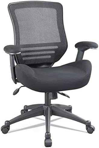 BOLISS Office Chair Ergonomic Desk Chair Mesh Computer Chair Height Adjusting Arm Waist Support Function - Black