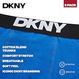DKNY Bokserki męskie Walpi, Czarny/szary/czerwony/niebieski/granatowy, L