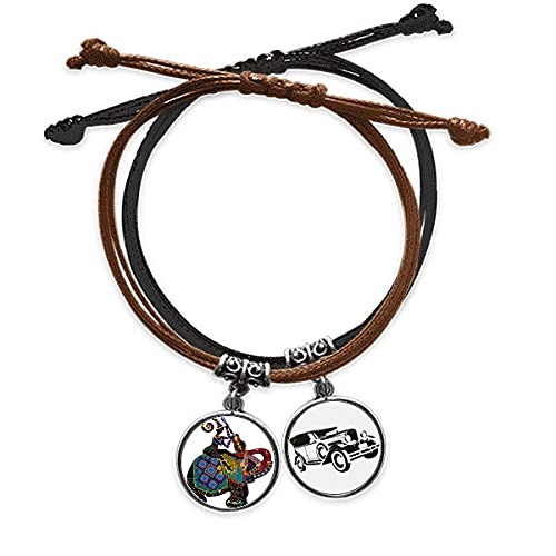 Bracelet totem éléphant tressé : un symbole de protection et de liberté à porter au poignet
