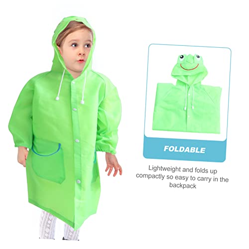 SOIMISS Capa De Chuva Com Capuz Infantil Poncho De Chuva Para Crianças Meninos Capa De Chuva Design