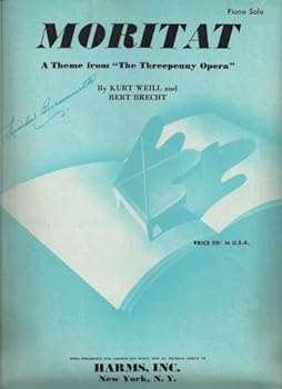 Sheet music Moritat (Theme From The "Threepenny Opera") Book