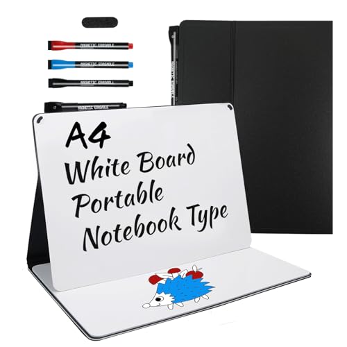 Foldable Whiteboard with Pens and Storage Bag