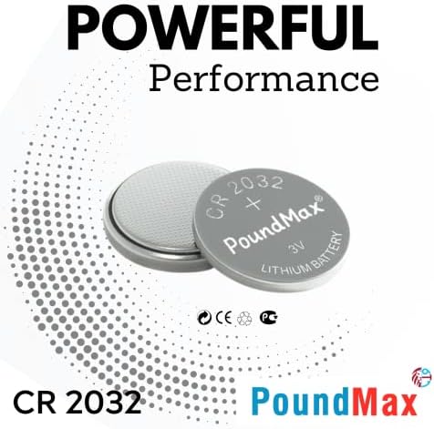 5 x PoundMax 2032 CR2032 3V Lithium Batteries