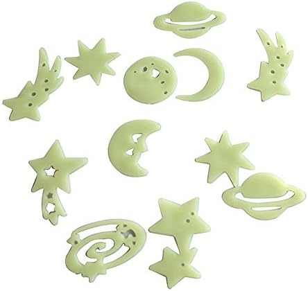 Elegance4beauty(TM) Fresh Cosmos Stars Glow In The Dark Stars Stickers