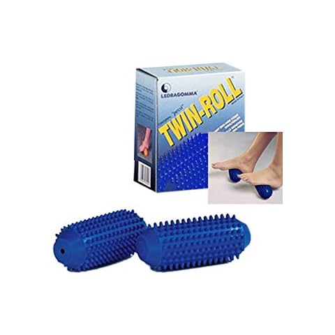 Pezzi Twin Roll Paar Massage Rolle Noppen Rolle Igelrolle Massageroller Cover