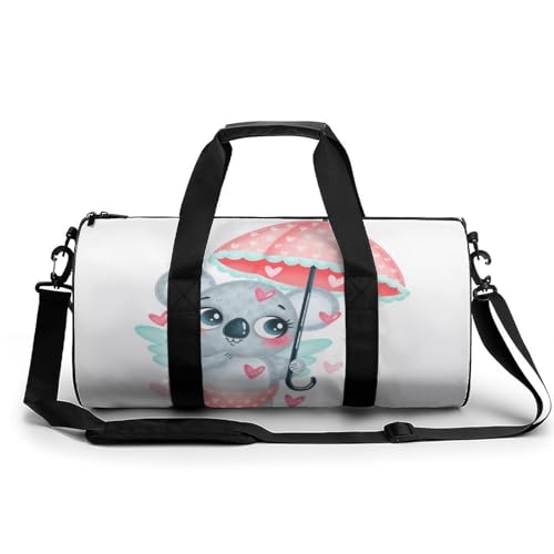 Sac de voyage raton laveur imperméable et résistant pour la gym