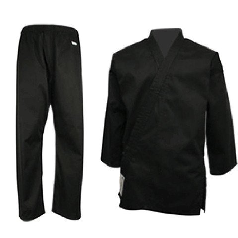 Kim Pacific Cobra Karate Uniform Black 8oz Medium Weight