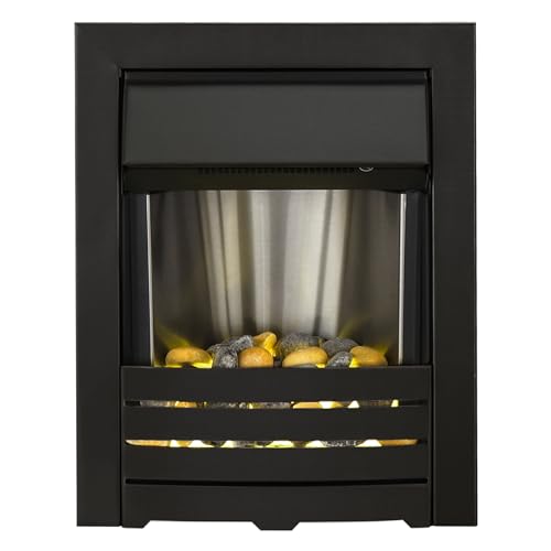 Adam Helios Electric Fire in Black