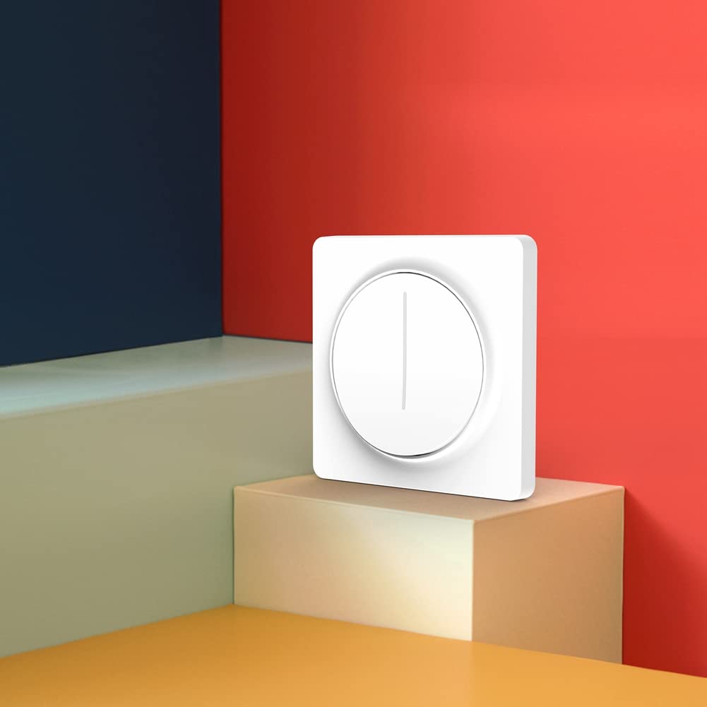 Tuya Smart WiFi Dimmer de Luz, Interruptor de Pared con Panel de Atenuación Táctil 100-240 V, Funciona para Alexa Home