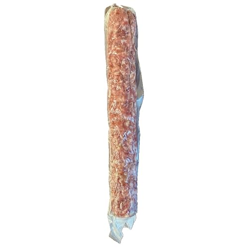 Miniatura 34 de Salami artesano (chorizo español) – Sin curar, sin gluten, sin azúcar, snack keto (5.3 onzas) Auténtico salchichón de cerdo curado en seco, audaz
