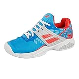Babolat Damen Propulse Fury Clay Sandplatzschuh Blau, Weiß Tennisschuhe, Sky Blue/pink, 36 EU