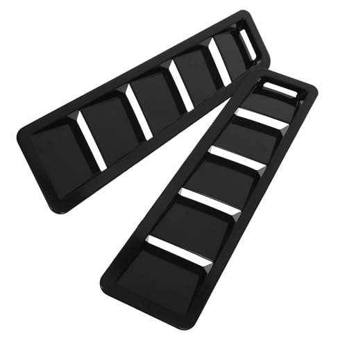 Cubiertas de ventilación lateral para capó: personaliza tu auto con fácil instalación 4