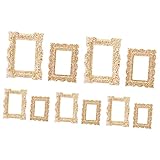 Accessoire de fabrication de bricolage : cet aspect de cadre photo vintage le rend très délicat et a de bons effets décoratifs, ornements de cadre photo.