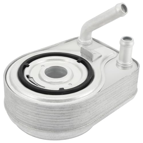 AULINK 264102B740 Engine Oil Cooler (1.6L L4) Compatible with 2017-2020 Hyundai Elantra GT Kona Sonata Tucson Veloster,Compatible with 2014-2020 Kia Soul Optima Forte Koup Forte5,Replaces 26410 2B740