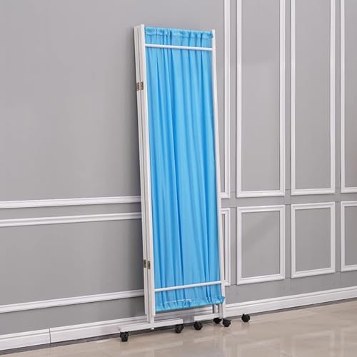 Paravent de séparation pliable rose pour préserver l'intimité - 8