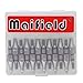 maifield Stainless Steel Archery Field Points, Easy Pull Various Outside Diameter,85/100/125/150 Grains,Screw in Archery Field Tips (5/16