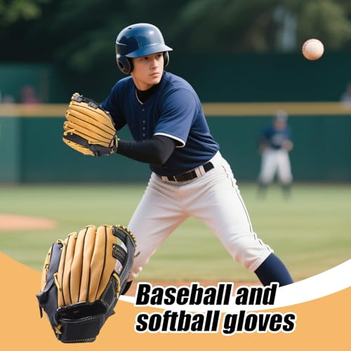Gants de softball en cuir de qualité supérieure avec grip ergonomique - 3