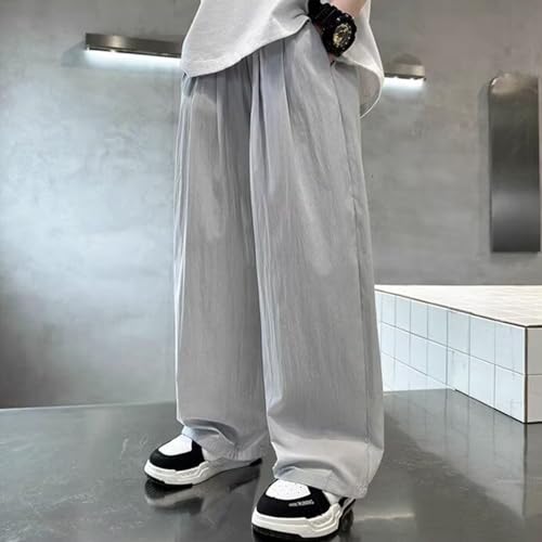 Boys Casual Pants Comfortable Loose Fit Wide Leg Trousers for Kids Everyday Relaxed Wear Suitable for Outdoor3